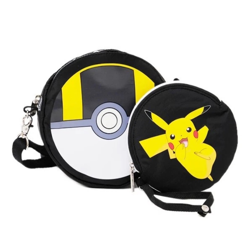 Lesportsac Black and Yellow Pokémon Kids Bag Duo